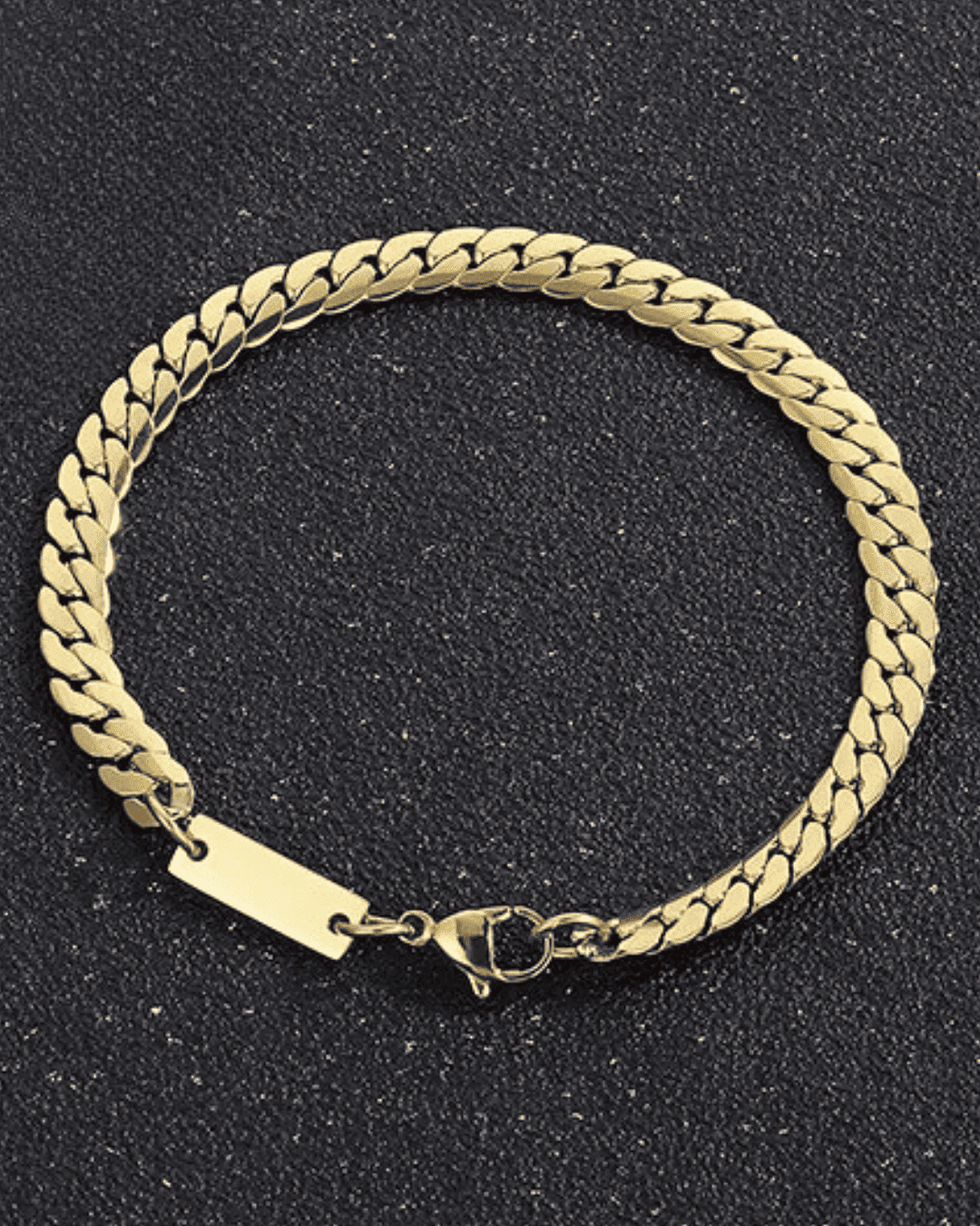 Pulsera Cubana Flex - Alpha Elements 18k